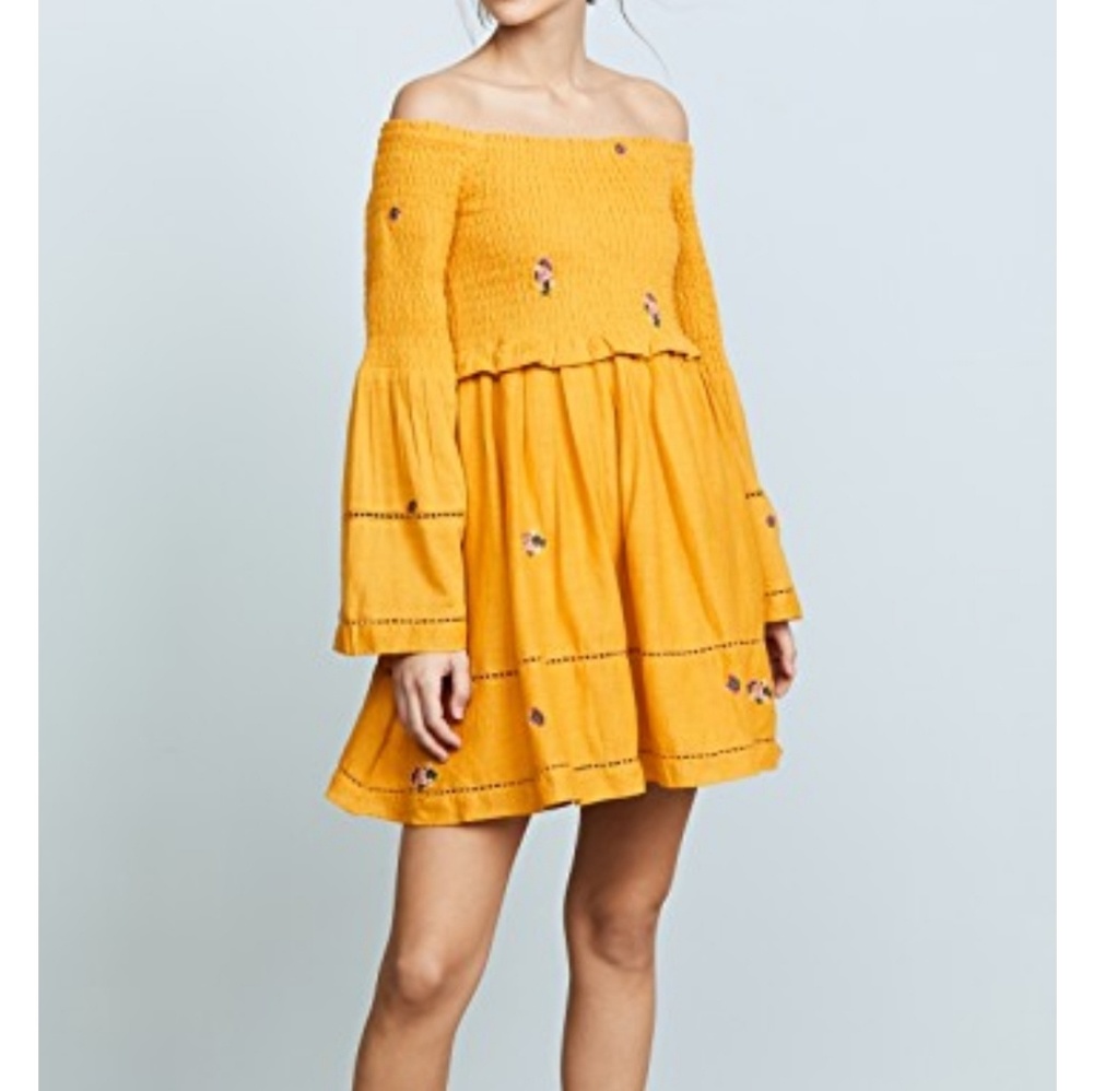 Free People Counting Daisies Dress